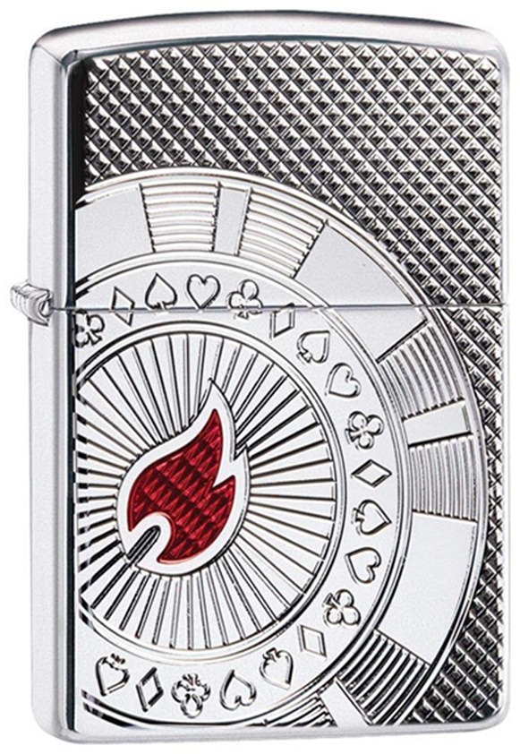 Zippo бензиновая зажигалка 49058, латунь