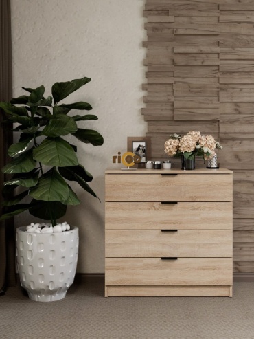 Комод Soul, 70x34x74 см, коричневый