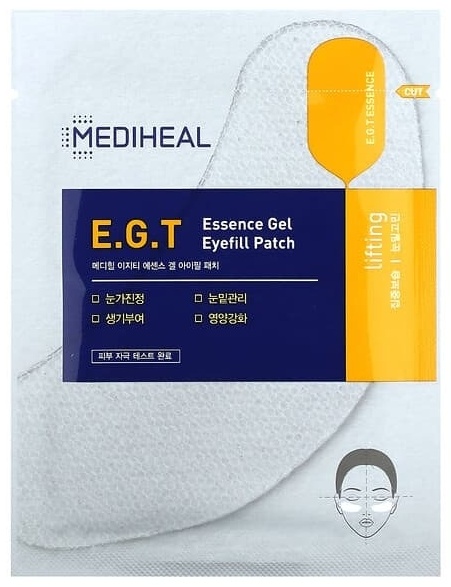 Патчи Mediheal гидрогелевые EGT Essence Gel от темных кругов 10 шт