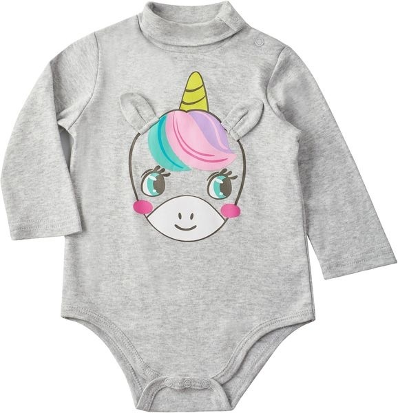 Боди Kari baby серый