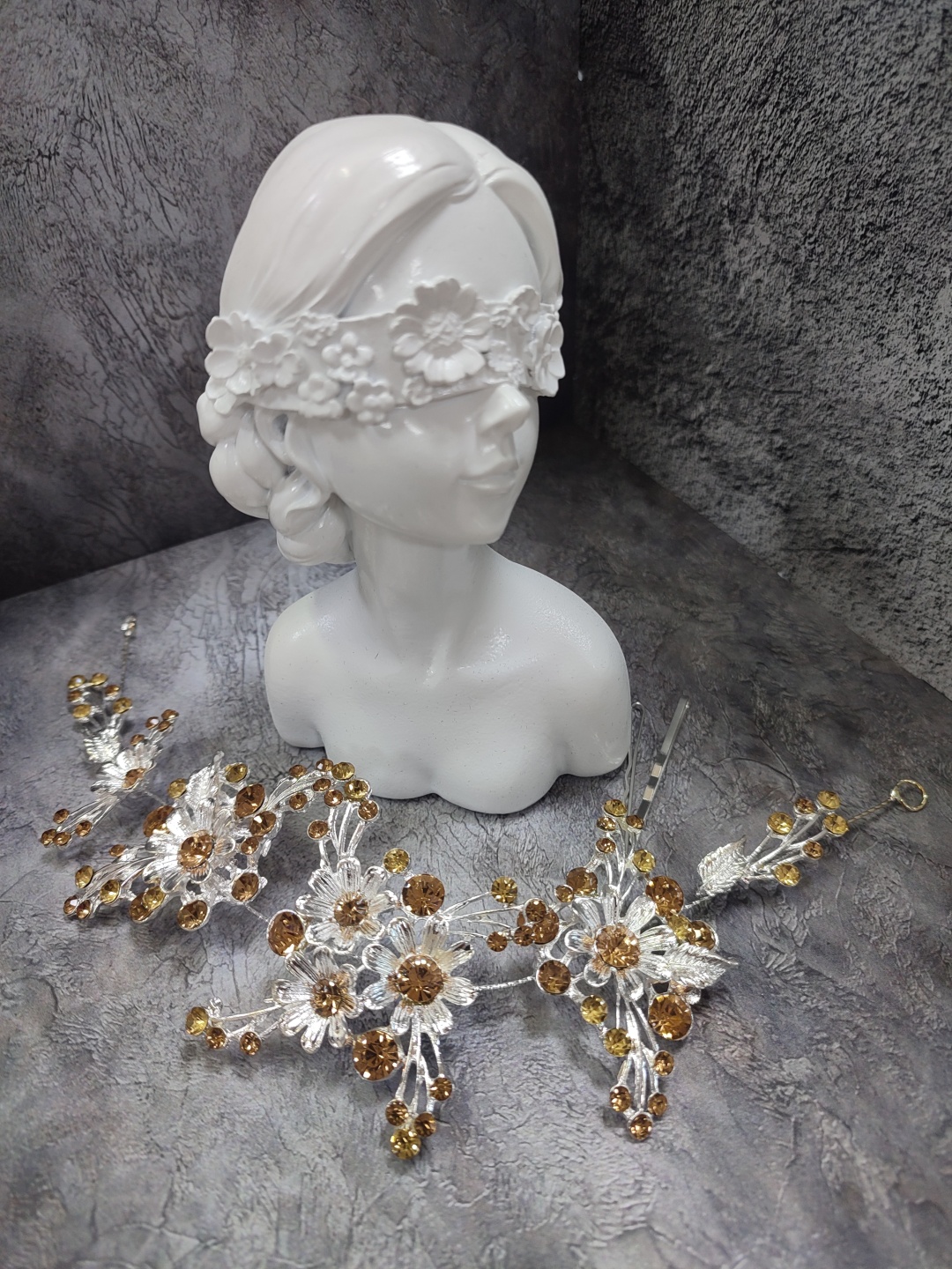 Диадема Fashion Jewelry M мультиколор, серебристый