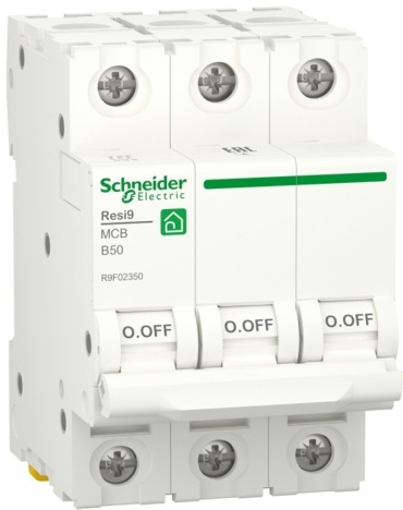 Schneider Electric автоматический выключатель 3P 50 A, 6 кА, 400 В