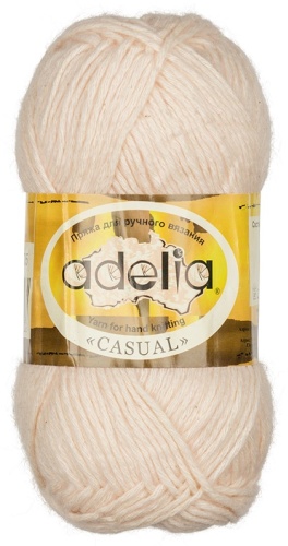 Моток Adelia CASUAL05 светло-розовый 130 м 50 г