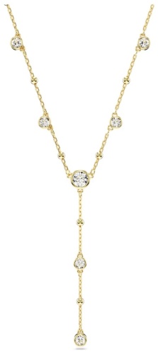 Swarovski длина 45 см ювелирный сплав, кристаллы Swarovski, цирконий