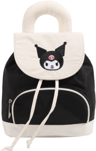 Рюкзак Kuromi нейлон черный