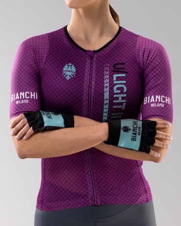 Велоджерси Bianchi Milano Ultralight XS фиолетовый 38, 40