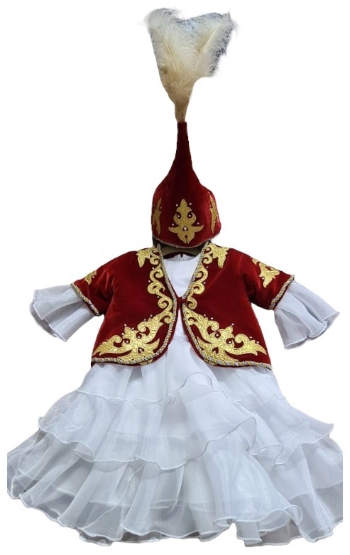 Нарядное платье Aru-M-Ai белый