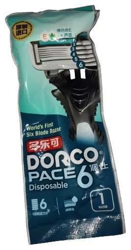 DORCO Pace 6 бритвенный станок 1 шт