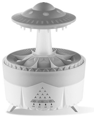 Увлажнитель воздуха UFO RAINDROP AROMA DIFFUSER белый