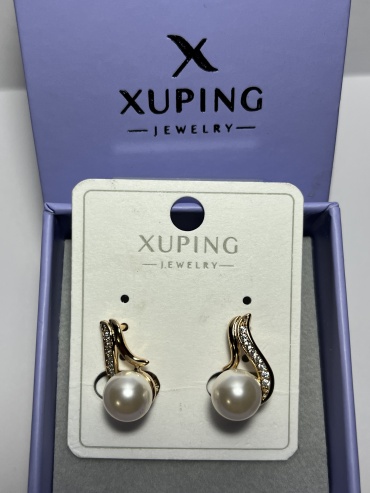 Серьги Xuping Jewelry медицинская сталь, жемчуг