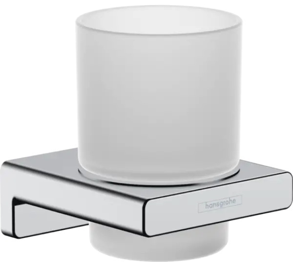 Hansgrohe стакан AddStoris 41749000 1 шт, металл, керамика