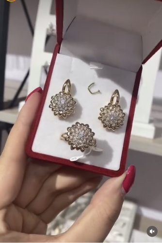 Xuping Jewelry медицинская сталь, фианит