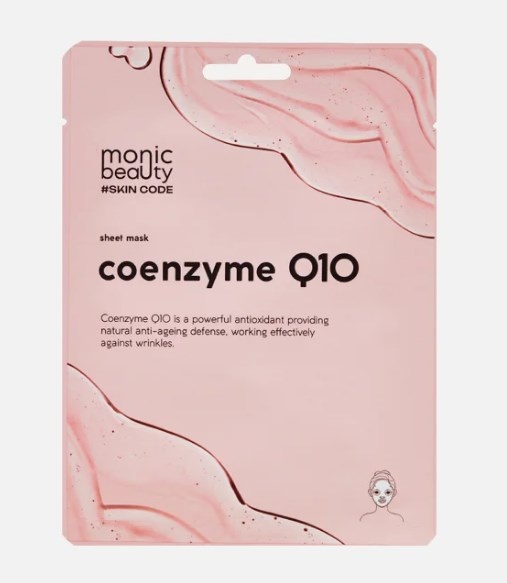 Monic beauty тканевая Тканевая маска для лица Коэнзим 25 мл