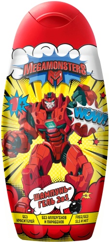 Шампунь MEGA MONSTERS 300 мл