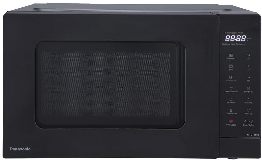 Купить Микроволновая печь Panasonic NN-GT34NBZPE черный в Алматы ...