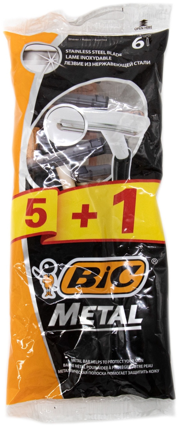 Bic Metal бритвенный станок 6 шт