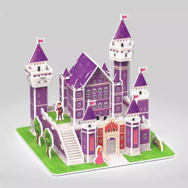 3d пазл Замок принцессы LX527 3D 50 деталей