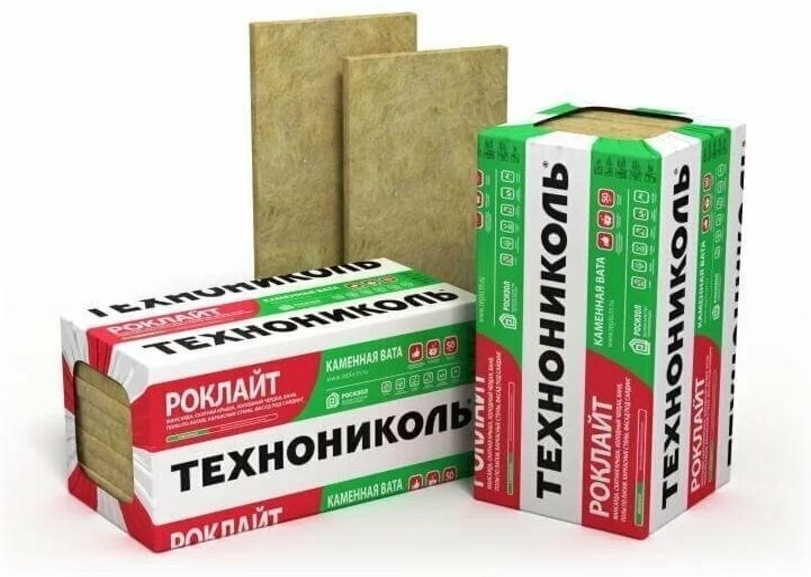 Минеральный утеплитель ТЕХНОНИКОЛЬ Роклайт 1200х600х50 мм 8 шт