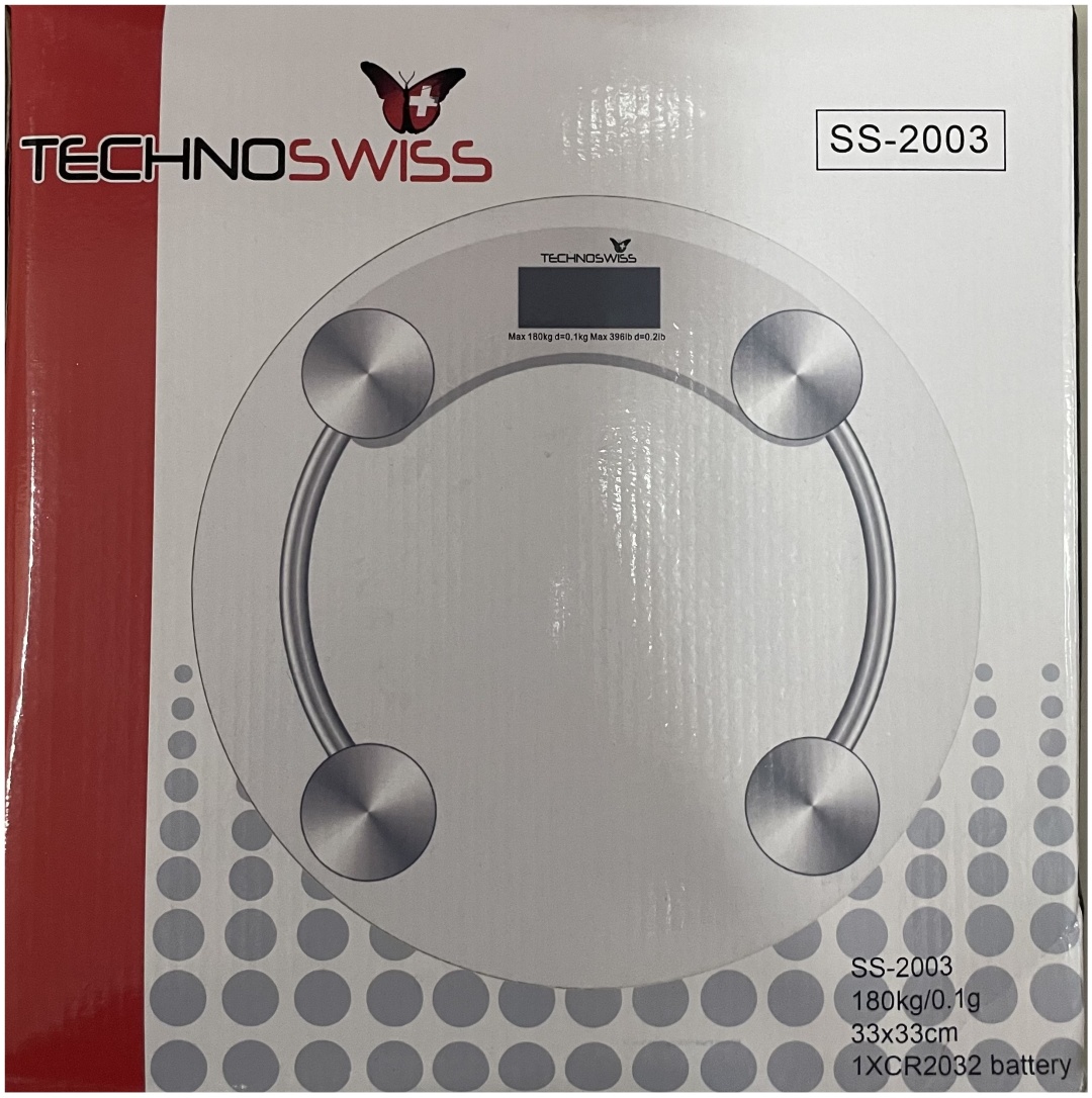 Напольные весы Technoswiss электронные SS-2003 до 180 кг