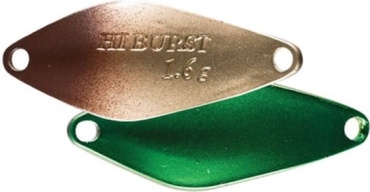 Блесна ValkeIN Hi Burst 1.4g Color No. GLT1 Gold/Black Green 1 шт