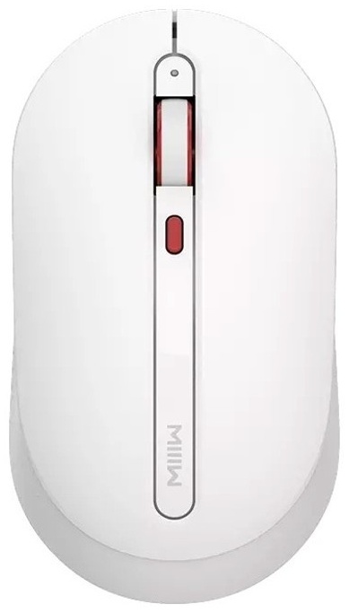 Мышь MIIIW Wireless Mute Mouse белый