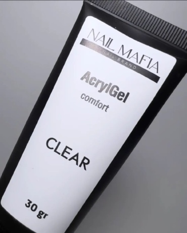 Nail Mafia акрил-гель AcrylGel CLEAR 30 gr прозрачный 30 мл