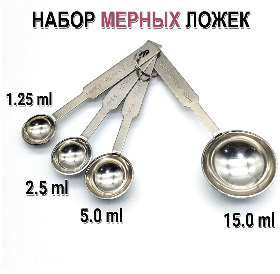 Мерная ложка 758576404, нержавеющая сталь