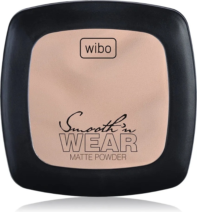 Пудра Wibo Матирующая пудра SMOOTH'N WEAR  рассыпчатая 1 светло-коричневый