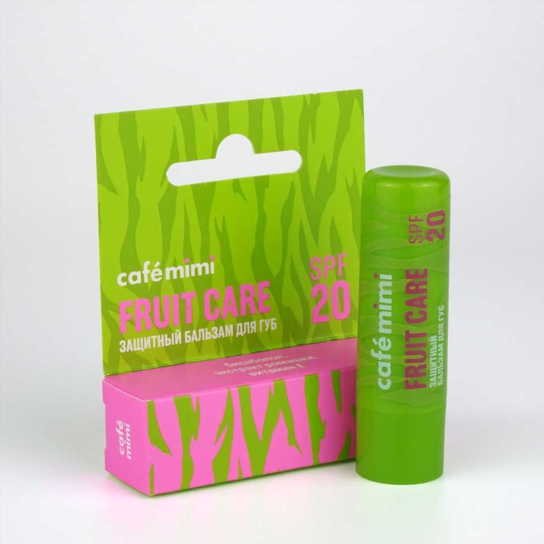 Cafe Mimi бальзам Fruit Care SPF20 4.2 г