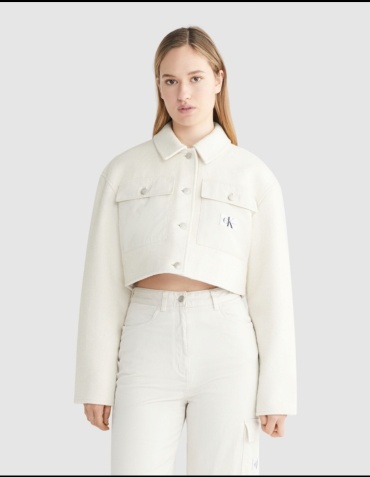 Демисезонная куртка Calvin Klein белый