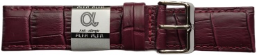 Ремешок ALFA кожа 22 x 20 мм