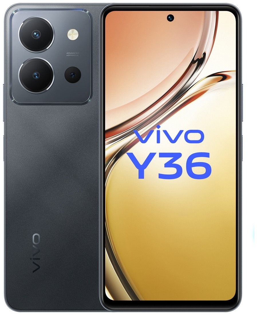 Купить Смартфон Vivo Y36 8 ГБ/256 ГБ черный в Алматы – Магазин на Kaspi.kz