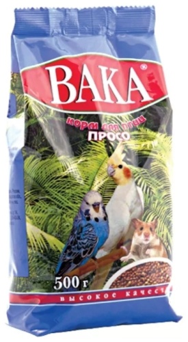 Вака ВК просо для всех видов 500 г