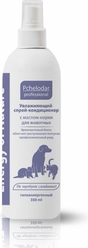Pchelodar Увлажняющий спрей-кондиционер с маслом норки для животных 350 мл