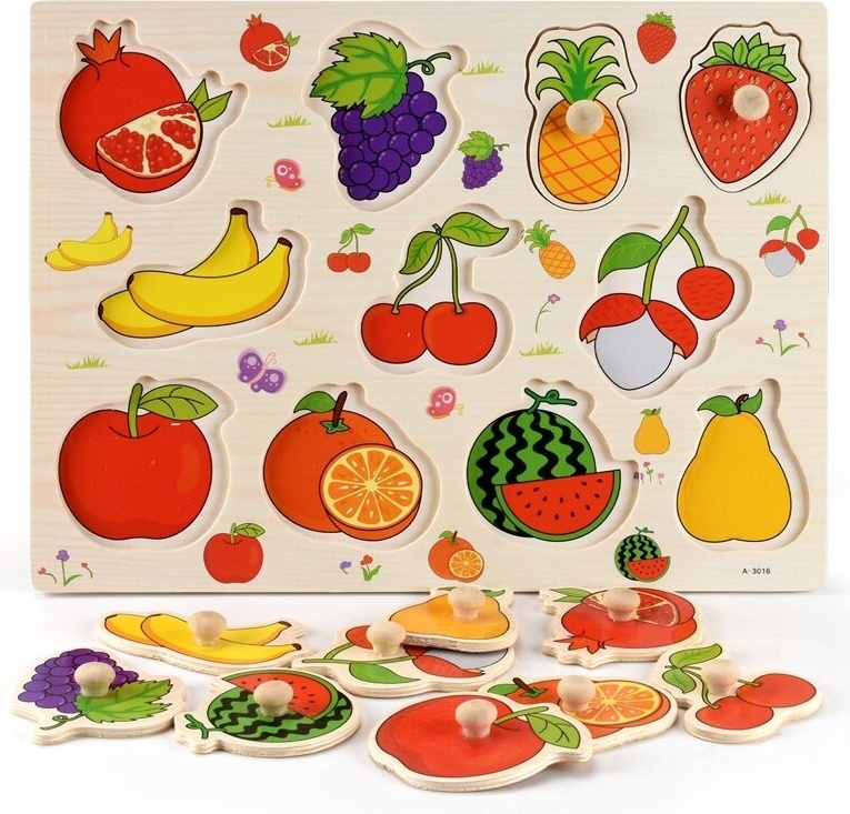 Купить Пазл Фрукты и ягоды дерево в Алматы – Магазин на Kaspi.kz