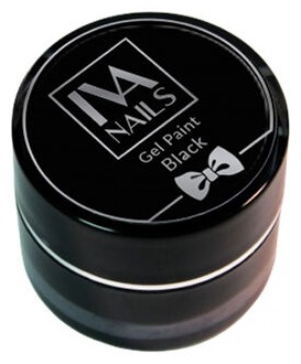Iva nails Гель-краска Gel Paint Black