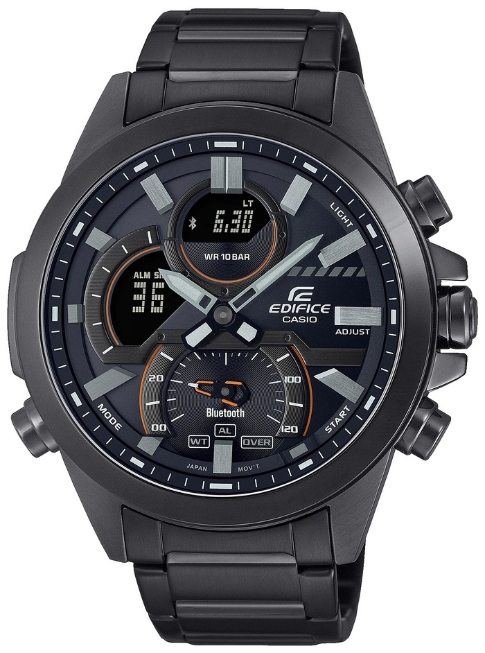 Кварцевые CASIO ECB-30DC-1ADF нержавеющая сталь