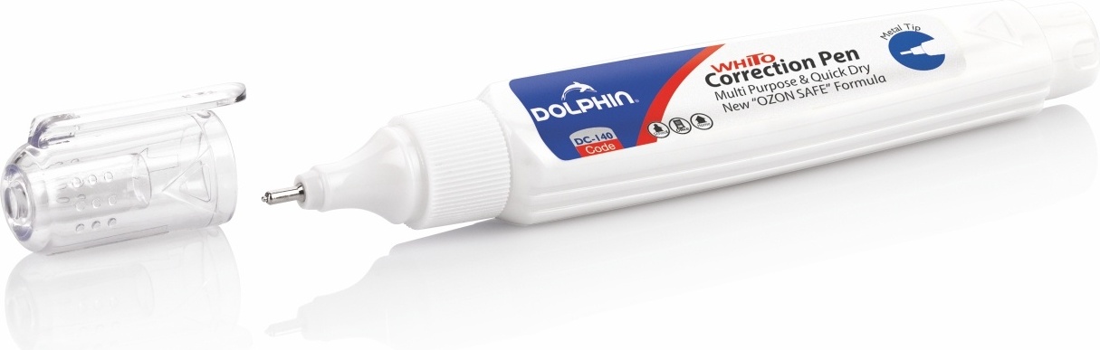 Корректор ручка Dolphin DC-140 1 шт 8 мл