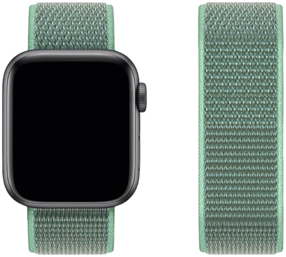Купить Ремешок для Apple Watch Series 7, Watch Series 8 зеленый в ...