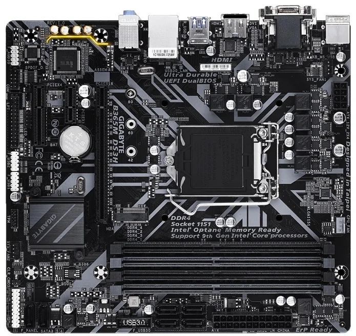 Материнская плата GIGABYTE B365M DS3H