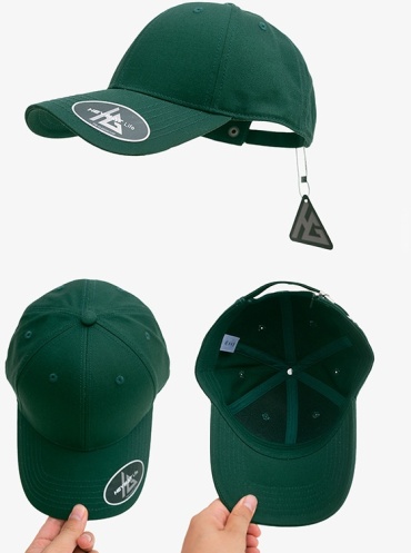 Бейсболка Cappello размер универсальный, зеленый