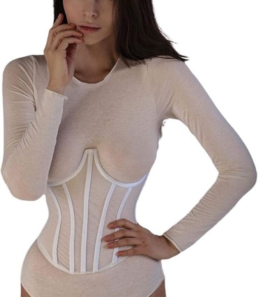 Корсет LONG LEVI белый