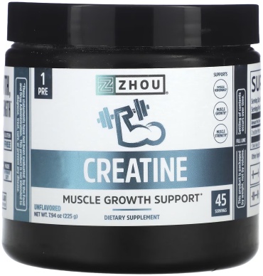 Креатин Zhou Nutrition Creatine нейтральный 225 г