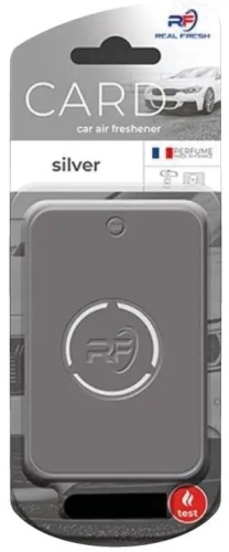 Real Fresh ароматизатор пластиковый 155564 Silver