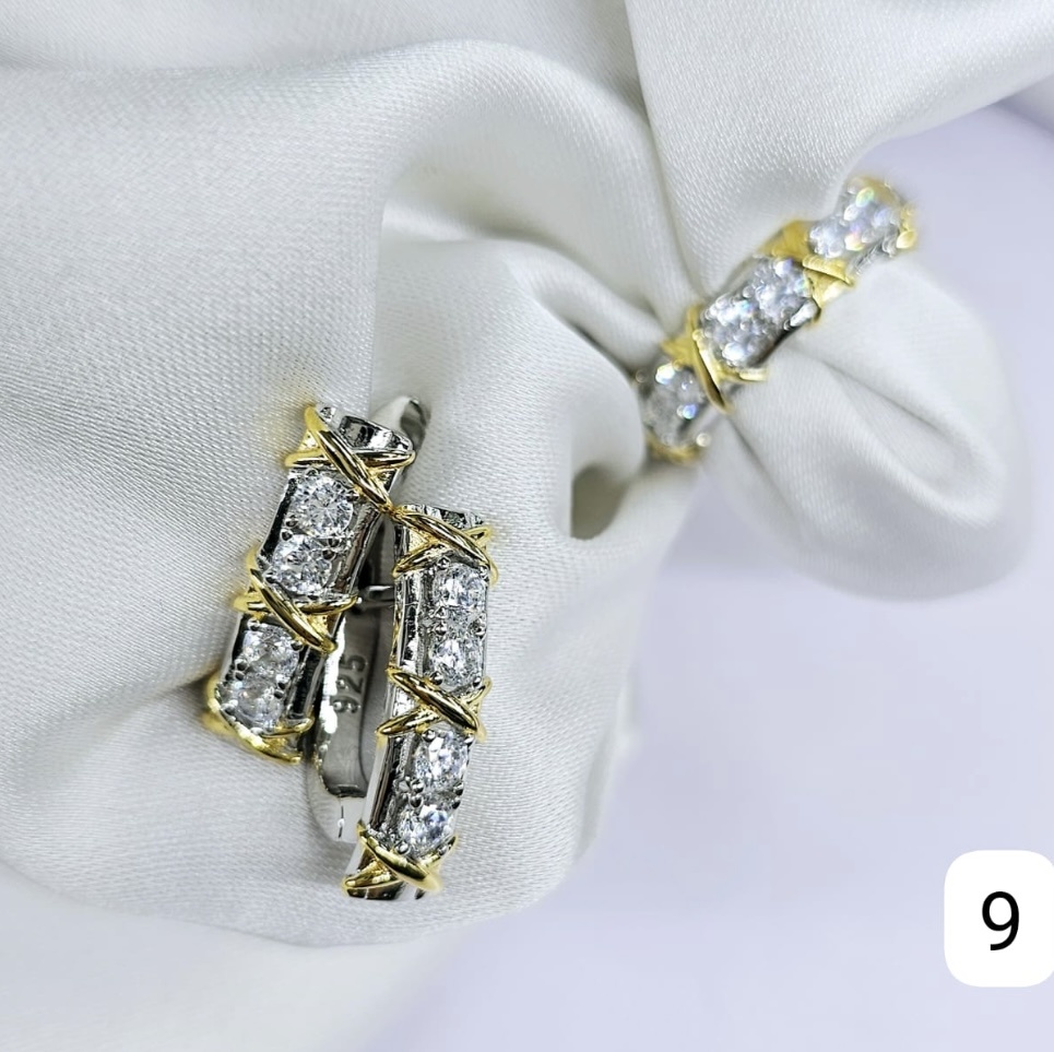ARZA GOLD тиффани вес 6 г серебро, фианит