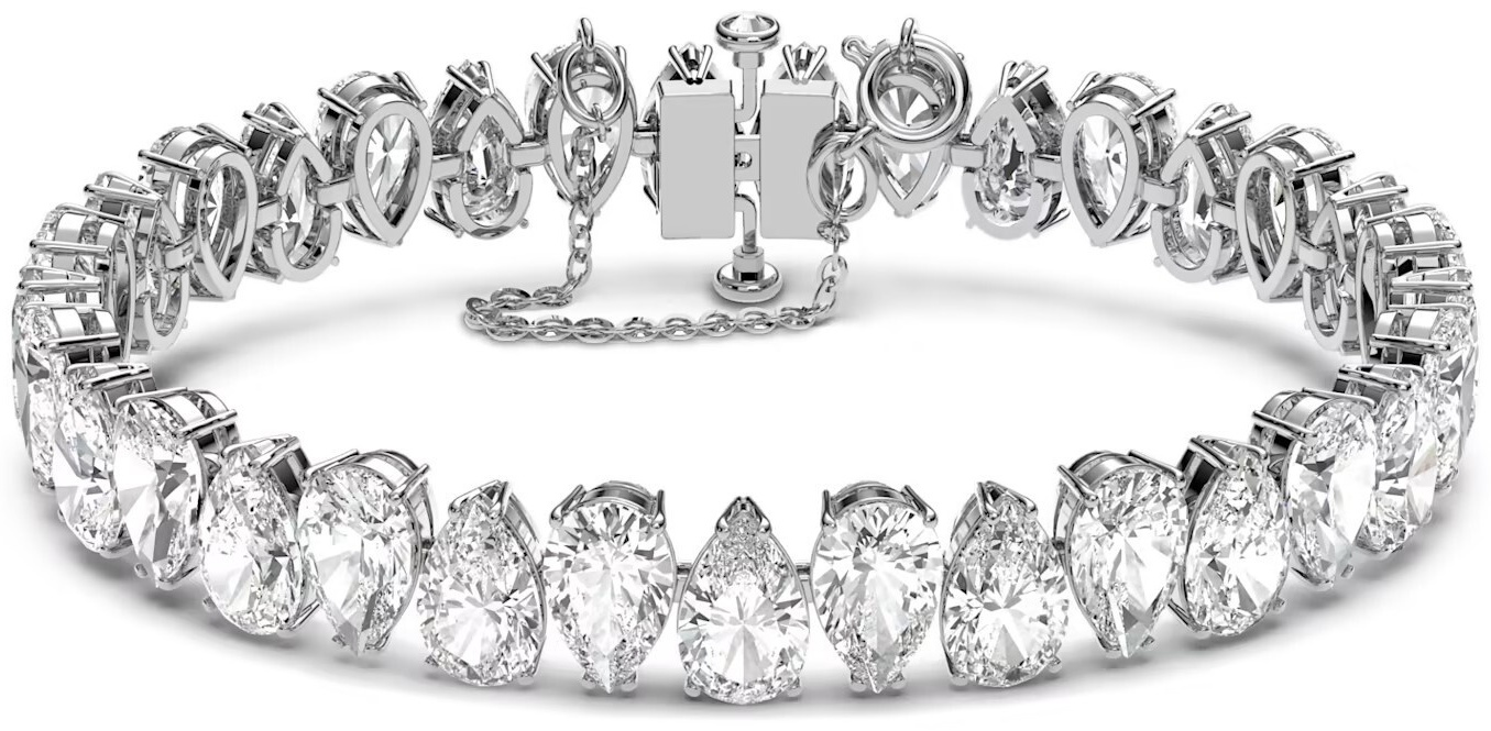 Swarovski 5598350 длина 17.5 см ювелирный сплав, кристаллы Swarovski