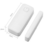 Датчик открытия Wireless door/window security alarm, экосистема: Tuya Smart