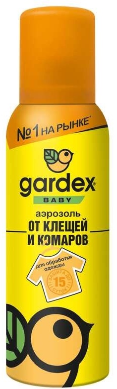 Gardex аэрозоль От клещей и комаров на одежду