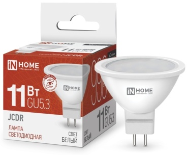 IN HOME 11W GU5.3, светодиодная, теплый белый
