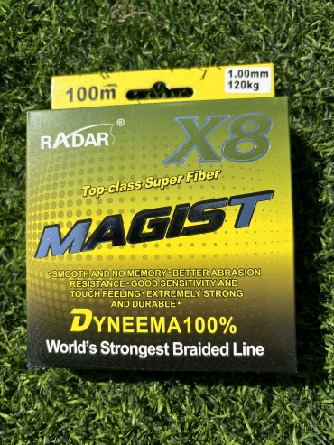Леска RADAR плетеный шнур MAGIST-X8 1 мм зеленый